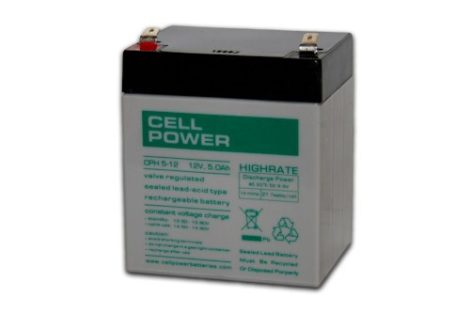 Cellpower CPH5-12 12V 5Ah UPS battery
