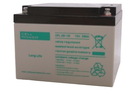 Cellpower CPL28-12I 12V 28Ah szünetmentes/UPS akkumulátor