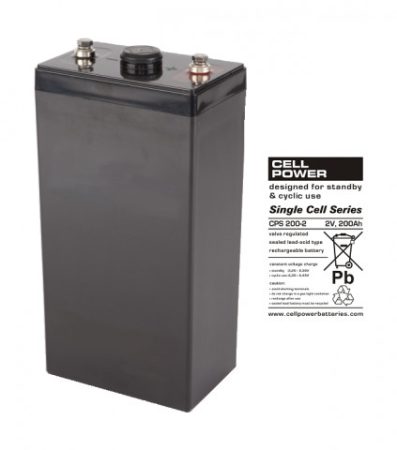 Cellpower CPS200-2 2V 200Ah cyclic/solar battery