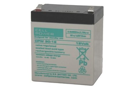 Cellpower CPW30-12 12V 5Ah szünetmentes/UPS akkumulátor