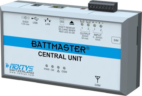 NEXTYS CU akkumulátorfelügyeleti központi egység - BMS