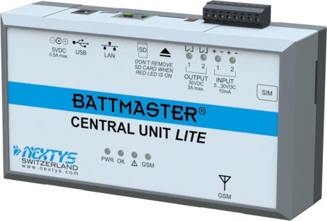 NEXTYS CU LITE akkumulátorfelügyeleti központi egység - BMS