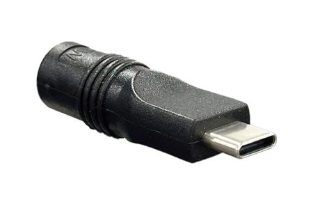 MEAN WELL DC PLUG-P1J-USBC 2,5x5,5x11mm/USB-C DC plug converter