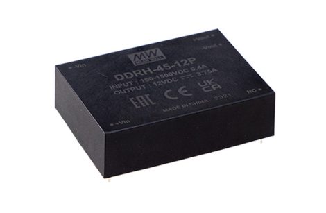 MEAN WELL DDRH-45-48P DC/DC converter; 150-1500V / 48V 0,075A; 45W