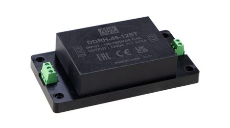 MEAN WELL DDRH-45-15ST DC/DC converter; 150-1500V / 15V 0,075A; 45W