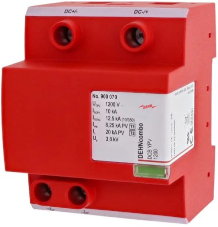 DEHN túlfeszültség levezető T1+T2 Dehncombo napelemes rendszerekhez 1200 V DC-ig  DCB YPV 1200