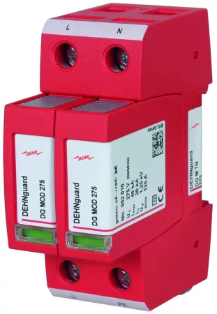 DEHN-túlfeszültség levezető T2 2P DEHNguard M TN 275