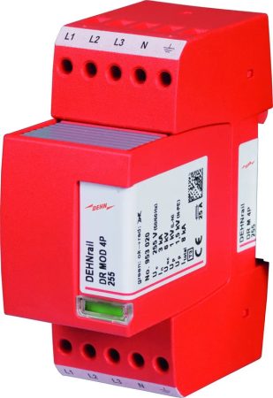 DEHN túlfeszültség levezető T3 4P DEHNrail M 255