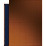   DAH Solar DHN-48Z16/DG/(RR)-400W üveg-üveg bifaciális terrakotta barna színű TopCon napelem 1762x1134x30mm 23,9kg fekete keretes
