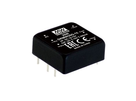 MEAN WELL DKMW20F-12 2 output DC/DC converter; 20W; 12V 830mA; -12V A; 1,5kV isolated