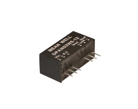 MEAN WELL DPAN02W8-05 DC/DC converter; 9-75V / 5V 0,2A; -5V -0,2A; 2W