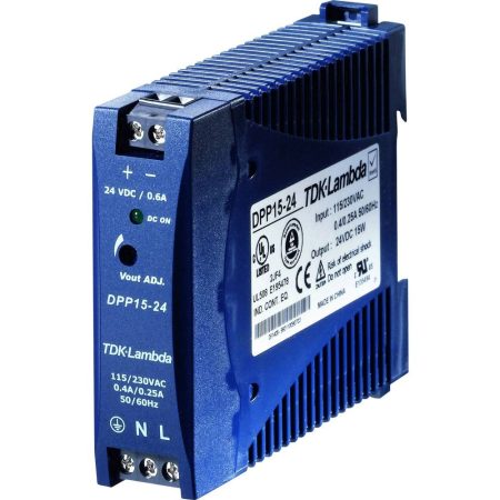 TDK-Lambda DPP15-24 24V 0,63A 15W tápegység