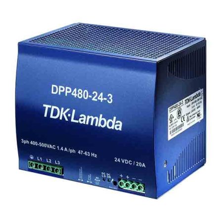 TDK-Lambda DPP480-24-1 24V 20A 480W tápegység