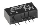   MEAN WELL DPRN01L-12 2 output DC/DC converter; 1W; 12V 42mA; -12V A; 1,5kV isolated