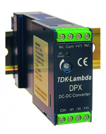 TDK-Lambda DPX40-12T0512 DC/DC konverter; 40W; 5V 600mA; 12V 400mA; -12V -400mA; 1,6kV