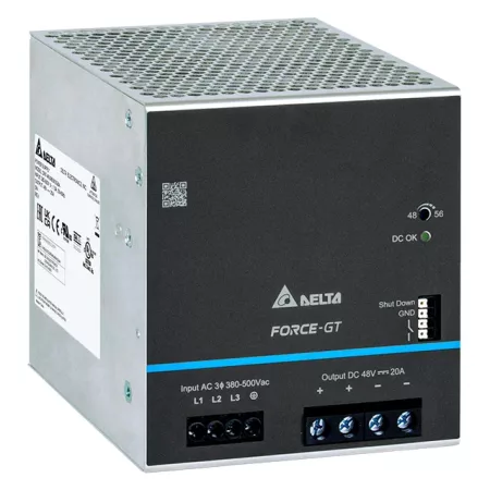 Delta Electronics DRF-48V960W3GBA 48V 20A 120W tápegység