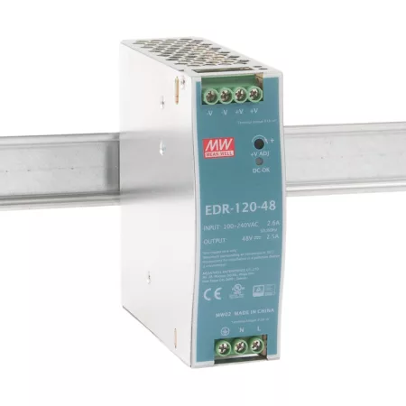 MEAN WELL EDR-120-48 48V 2,5A power supply MEAN WELL EDR-120-48 48V 2,5A power supply