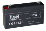   FIAMM FG10121 6V 1,2Ah Ipari zárt (zselés) ólomakkumulátor