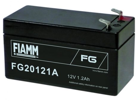 FIAMM FG20121A 12V 1,2Ah Ipari zárt (zselés) ólomakkumulátor