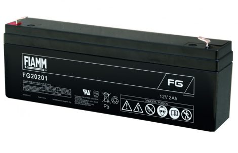 FIAMM FG20201 12V 2Ah VRLA battery