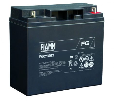 FIAMM FG21803 12V 18Ah Ipari zárt (zselés) ólomakkumulátor