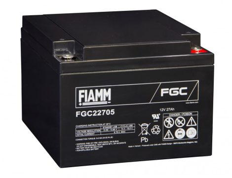 FIAMM FGC22705 12V 27Ah ciklikus (zselés) ólomakkumulátor