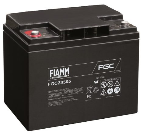 FIAMM FGC23505 12V 35Ah ciklikus (zselés) ólomakkumulátor