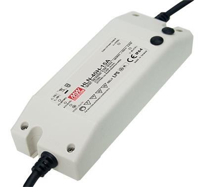 MEAN WELL HLN-40H-15A 40W 15V 2,67A LED tápegység