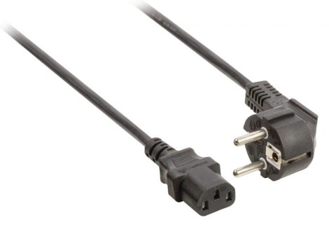 Cee 7/7 IEC C13 1,50m black power cord