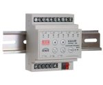   MEAN WELL KAA-8R-16 universal KNX switching actor 8x230VAC 16A