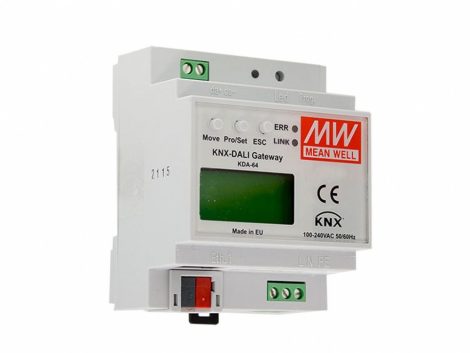 MEAN WELL KDA-64 KNX-DALI gateway (átjáró)