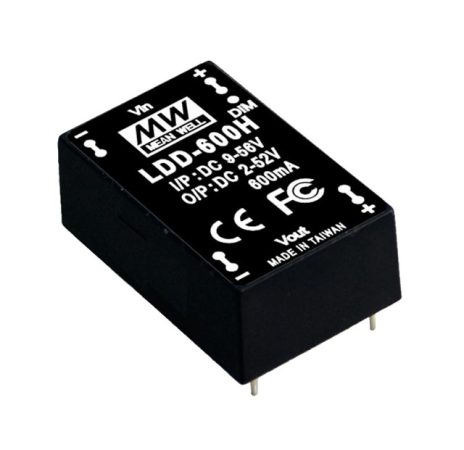 MEAN WELL LDD-500H 2-52V 0,5A DC/DC converter