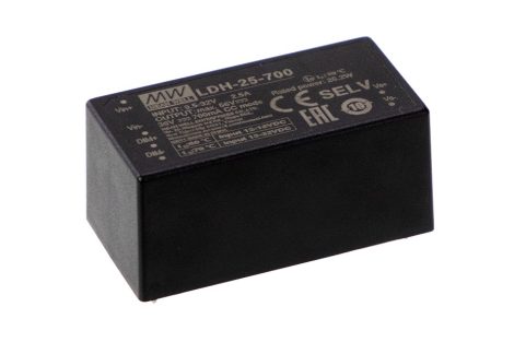 MEAN WELL LDH-25-350 12,5-72V 0,35A DC/DC converter