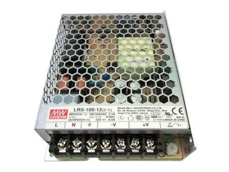 MEAN WELL LRS-100-12 12V 8,5A 102W tápegység