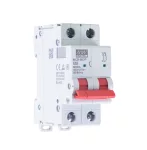   MEAN WELL MCB-6K2P-C10 kismegszakító 10A 2P C-karakterisztika AC 415V 6kA