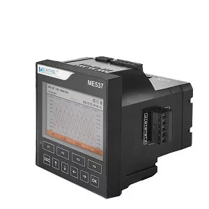 Meatrol ME537H3 DIN-rail power quality analyzer, RJ12 connector, 12-24V DC power supply Meatrol ME537H3 DIN-rail power quality analyzer, RJ12 connector, 12-24V DC power supply