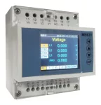   Meatrol ME631H3 DIN-rail power quality analyzer, RJ12 connector, 12-24V DC power supply