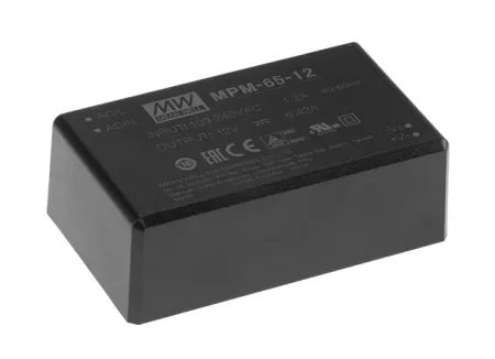 MEAN WELL MPM-65-5 5V 11A 50W orvosi tápegység