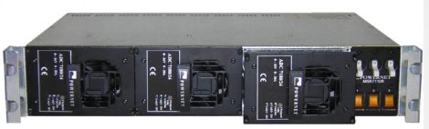 Enedo MSR 2400W 2U rack housing for 3pcs ADC718X moduls (up to 48V)