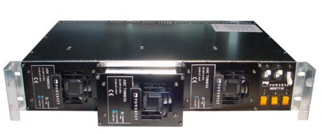 Enedo MSR 2400R 2U rack housing for 3pcs ADC718X moduls (up to 48V)