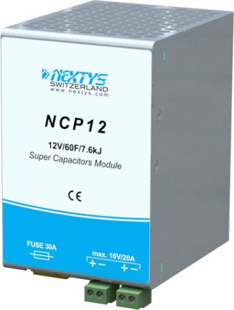 NEXTYS NCP12 12V/60F/7,6kJ super capacitors module