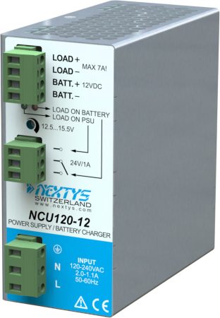 NEXTYS NCU120-24 24V 6,5A szünetmentes tápegység