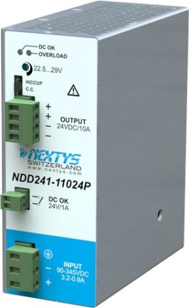 NEXTYS NDD241-11072P 240W; 72V 3,3A DC-DC converter