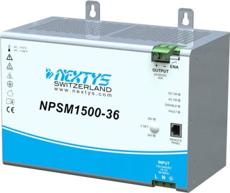 NEXTYS NPSM1500-36 1440W; 36V 40A power supply
