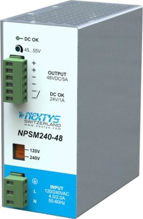 NEXTYS NPSM240-24P 240W; 24V 10A power supply