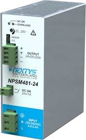 NEXTYS NPSM481-24PH 480W; 24V 20A tápegység