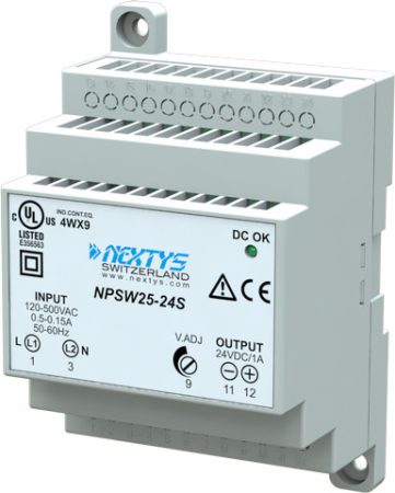 NEXTYS NPSW25-12 25W; 12V 2A tápegység