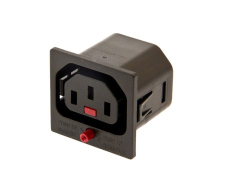 IEC Lock PA135015BK rewireable connector