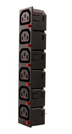 IEC Lock PA135015BK6 rewireable connector