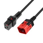IEC Lock PC3632 1m Black power cord